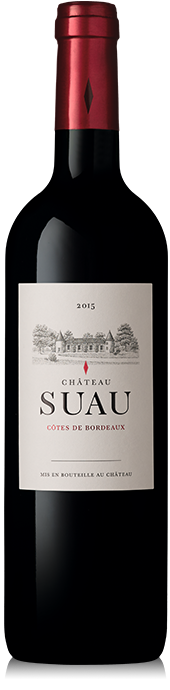 CHÂTEAU SUAU ROUGE AOC CÔTES DE BORDEAUX 2015