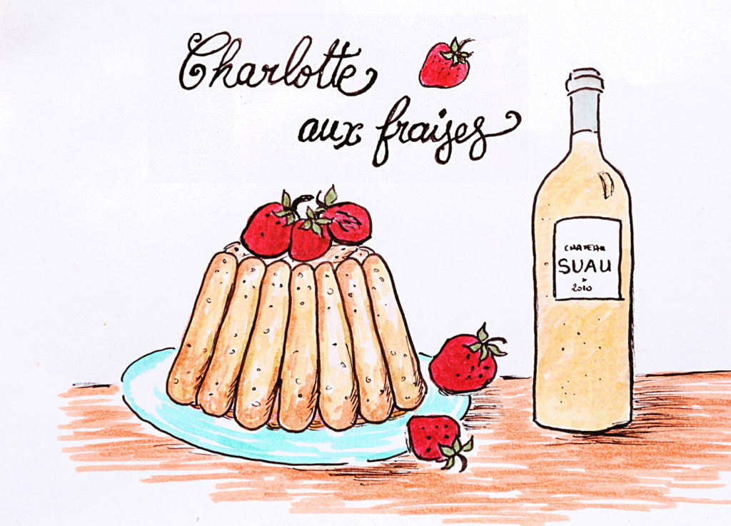 Recette charlotte aux fraises